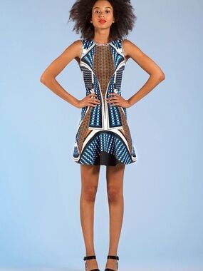 Clover Canyon Geometric Mini Dress